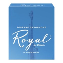 Caja 10 cañas RICO Royal para Saxofón Soprano