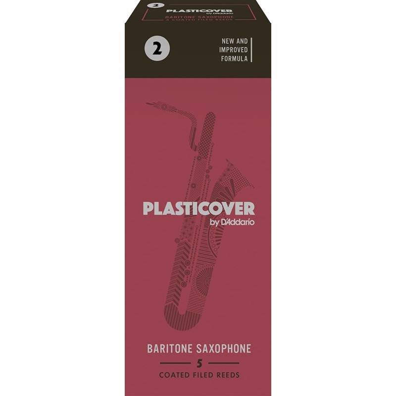 Caja 5 cañas RICO Plasticover para Saxofón Barítono Caja 5 cañas RICO Plasticover para Saxofón Barítono