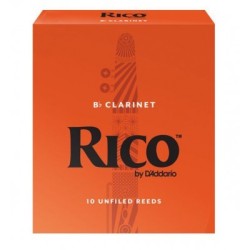 Caja 10 cañas RICO para Clarinete