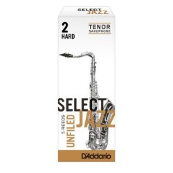 Caja 5 cañas D'ADDARIO Select Jazz Unfiled para Saxofón Tenor