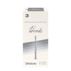 Caja 5 cañas D'Addario Hemke para Saxofón Soprano