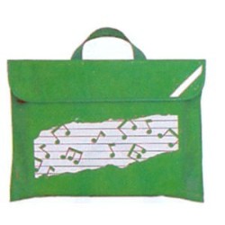 Bolsa de Músico Dúo Verde Pentagrama con