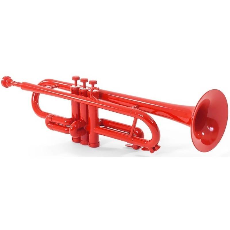 Trompeta de Plástico rojo Tromba Trompeta de Plástico rojo Tromba