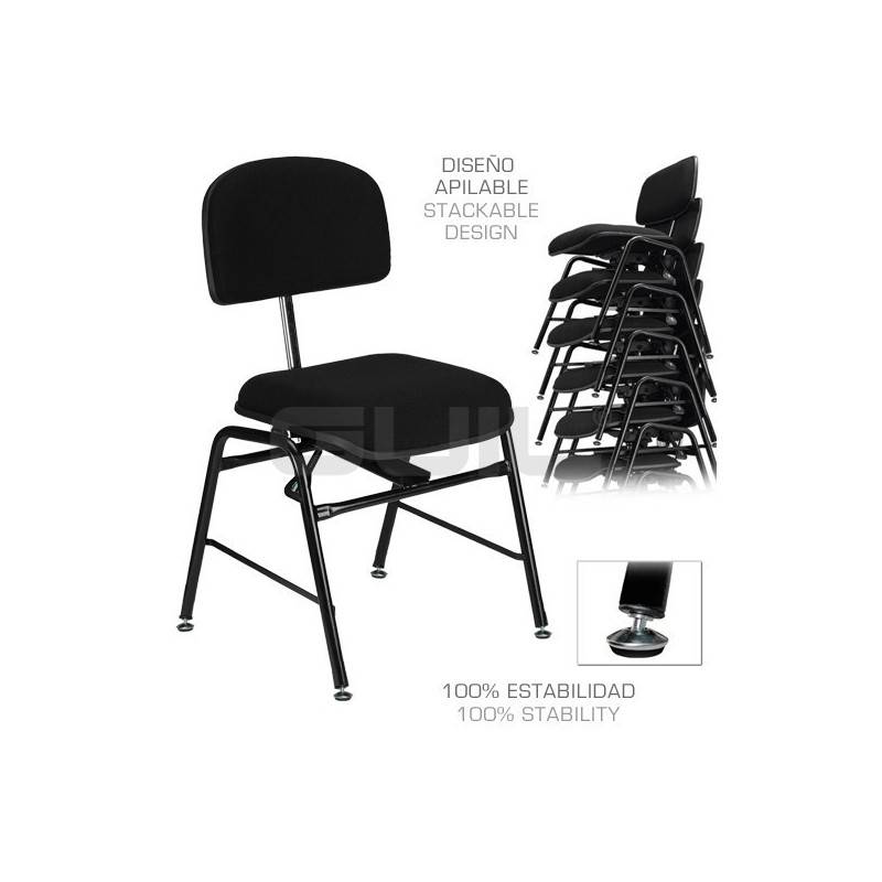 SLL-01 SILLA ERGONÓMICA ESPECIAL PARA ORQUESTA CON RESPALDO Y ASIENTO REGULABLES SLL-01 SILLA ERGONÓMICA ESPECIAL PARA ORQUESTA CON RESPALDO Y ASIENTO REGULABLES