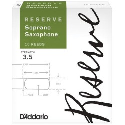 Caja 10 Cañas D'ADDARIO Reserve para Saxo Soprano