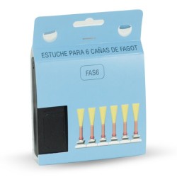 Estuche 6 cañas Fagot Ortolà - fas6