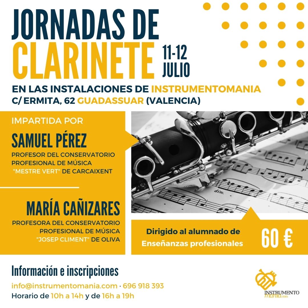 masterclass clarinete instrumentomania
