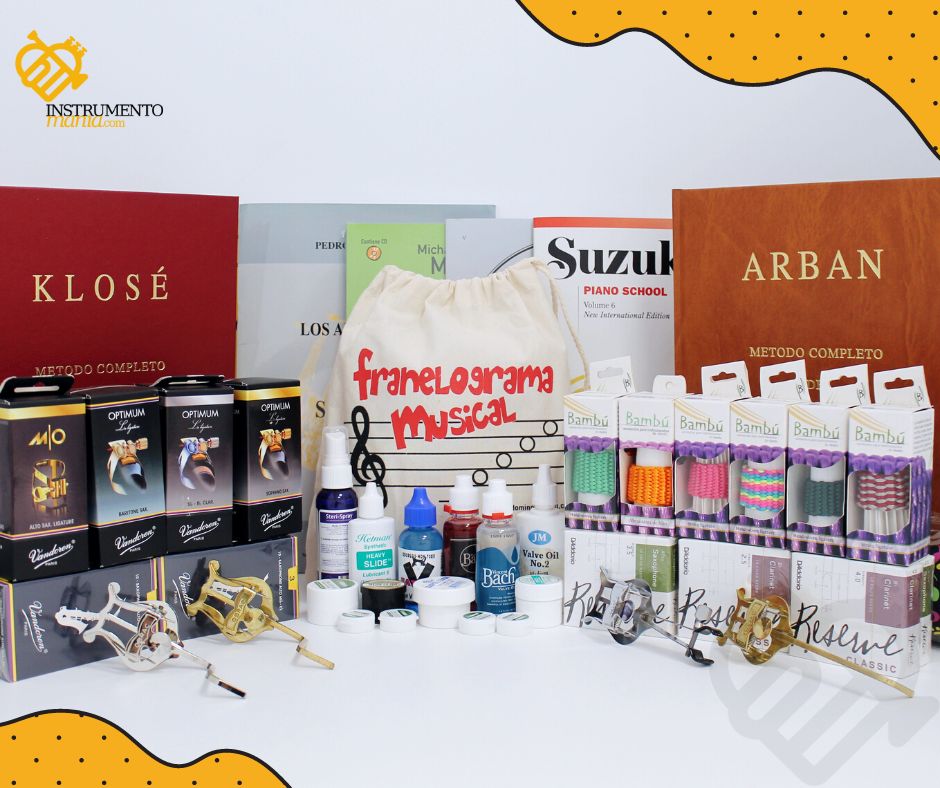 libros accesorios musica